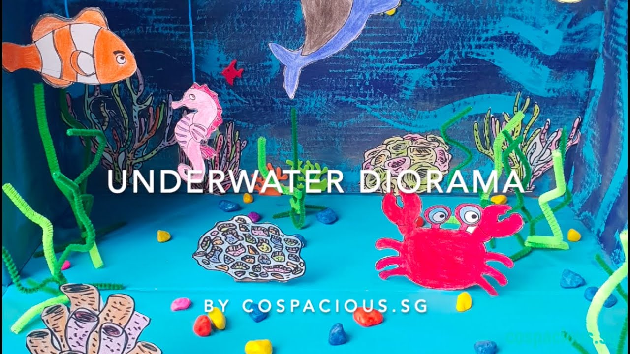 Diorama Tutorial: Underwater Scene Diorama