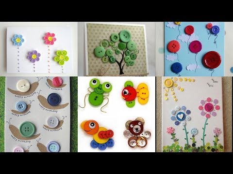 Easy Button Craft for kids || Button craft ideas || fun at home