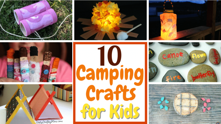 10 Glowing Camping Crafts For Kids