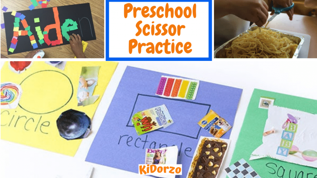 Preschool Scissor Practice