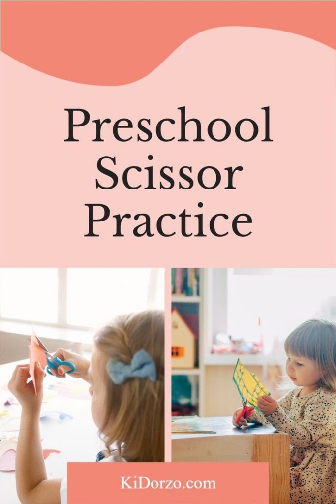 Preschool Scissor Practice