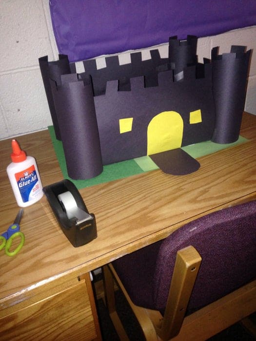 Castle Crafts For Kids - Paper Castle Craft