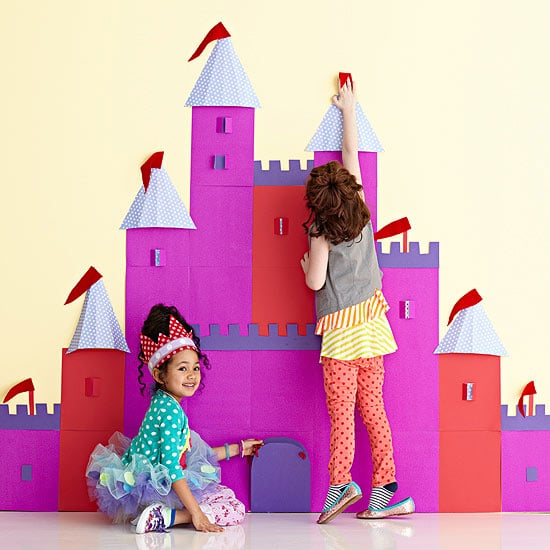 Castle Crafts For Kids - Wall Paper Castle