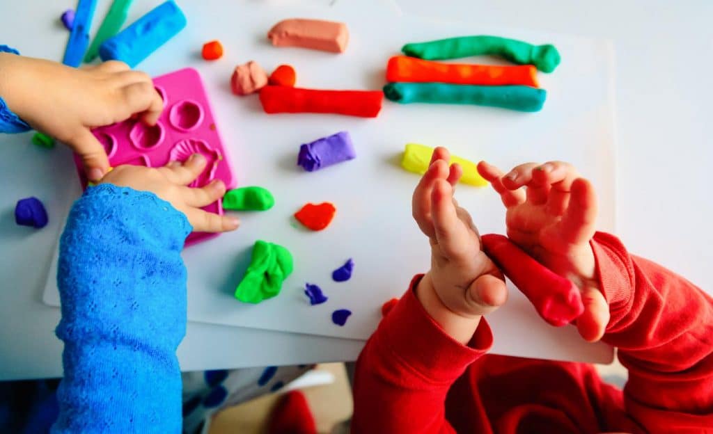 Life Science Activities For Preschoolers - Clay Modeling