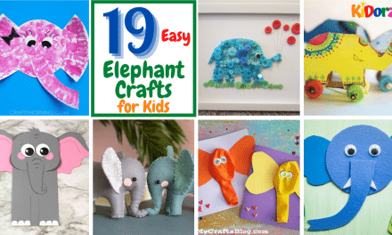 19 Easy Elephant Crafts for Kids