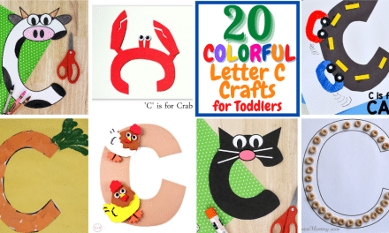 20 Colorful Letter C Crafts for Toddlers