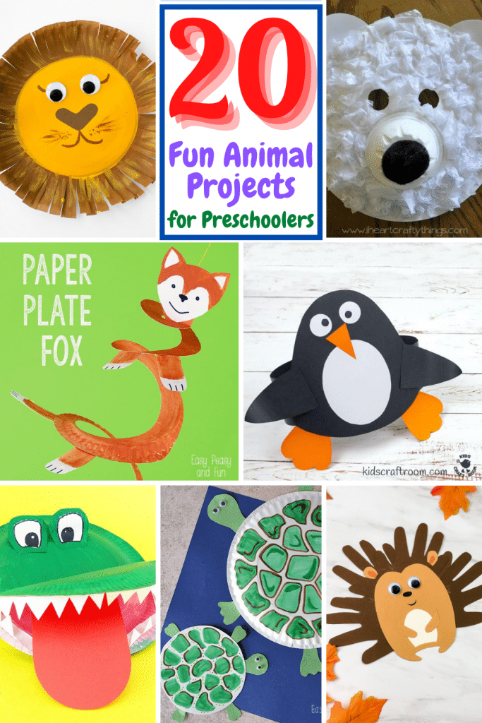 20 Fun Animal Projects For Preschoolers