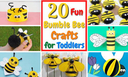 20 Fun Bumble Bee Crafts for Toddlers