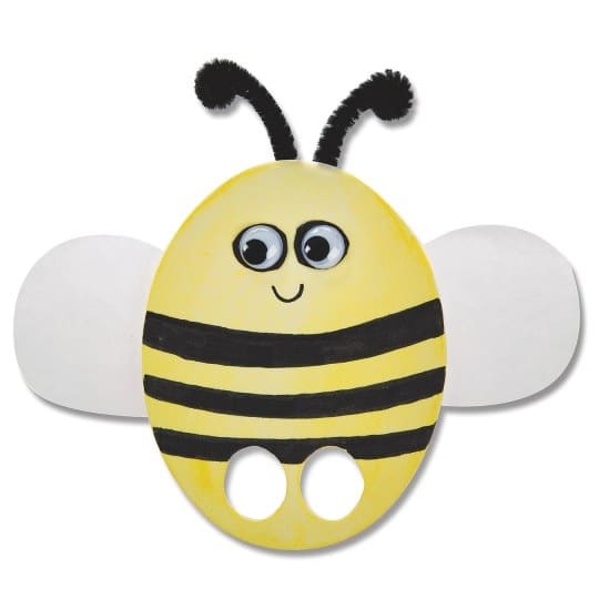 Bumble Bee Crafts for Toddlers - Bee Finger Puppet