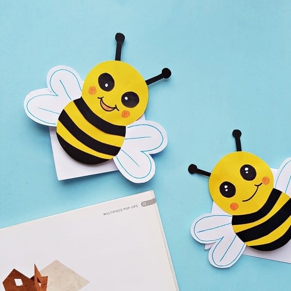 Bumble Bee Crafts for Toddlers - Bumble Bee Bookmark