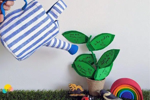 Father's Day Projects For Toddlers - “Dad, Thanks For Helping Me Grow” Plant