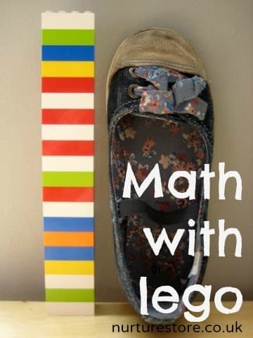 Block Activities For Toddlers - Measuring With Lego