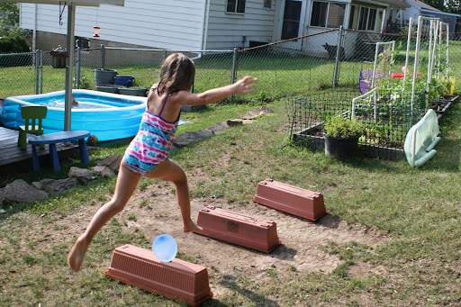 Creative Movement Activities for Preschoolers - Backyard Obstacle Course