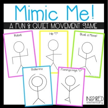 Creative Movement Activities For Preschoolers - Mimic Me!