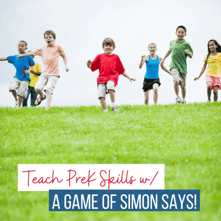 Creative Movement Activities For Preschoolers - Simon Says