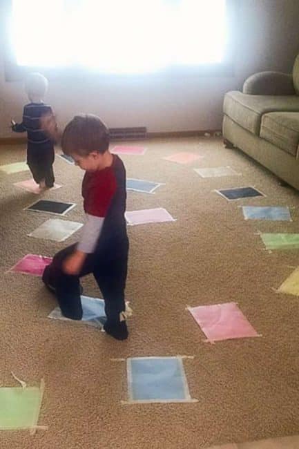 Creative Movement Activities For Preschoolers - The Floor Is Lava!