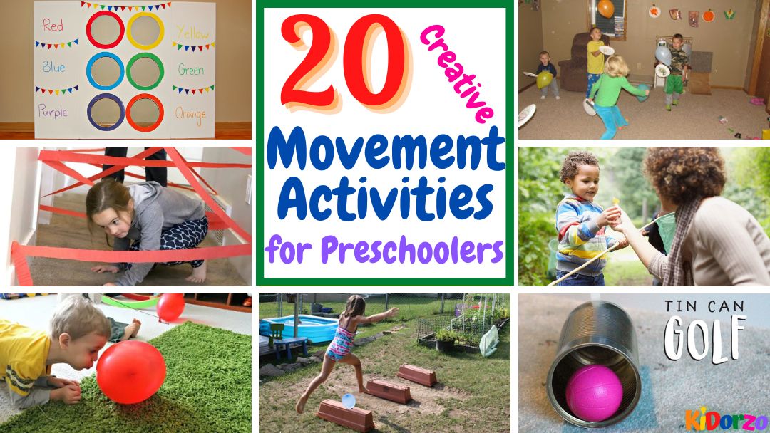 20 Creative Movement Activities for Preschoolers | KiDorzo 20 Creative Movement Activities for Preschoolers | KiDorzo