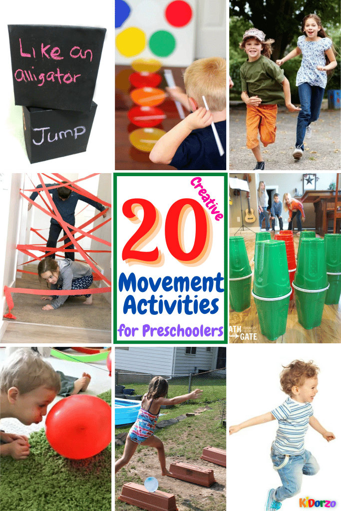 20 Creative Movement Activities For Preschoolers