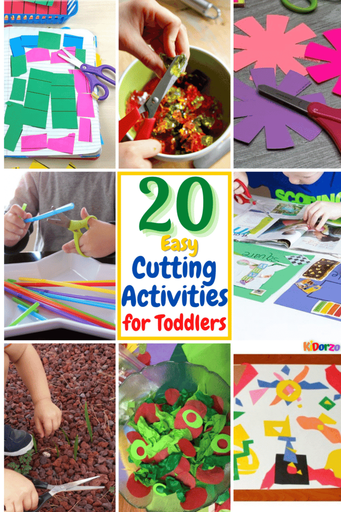 20 Easy Cutting Activities For Toddlers