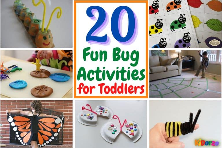 20 Fun Bug Activities for Toddlers