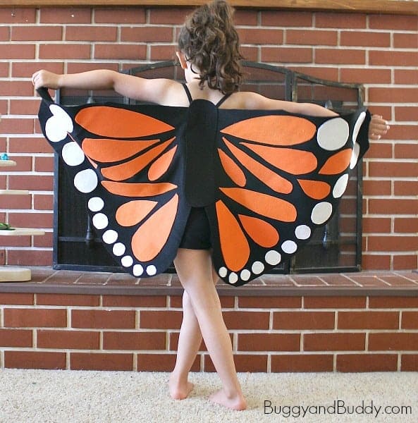 Bug Activities For Toddlers - Diy Butterfly Wings