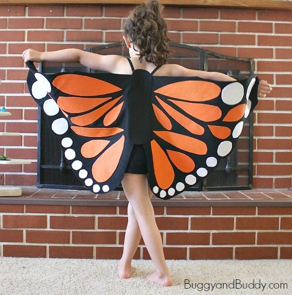 Bug Activities For Toddlers - Diy Butterfly Wings