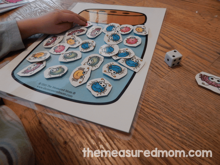 Bug Activities For Toddlers - Bugs In A Jar Counting Game