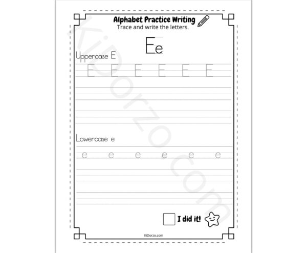 Abc Tracing Worksheet