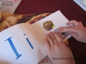 Alphabet Crafts For 3 Year Olds - Homemade Learning Alphabet Book
