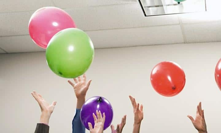 Balloon Activities For Toddlers - Balloon In The Air
