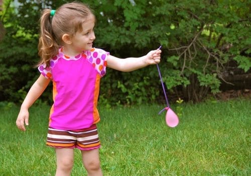 Balloon Activities For Toddlers - Water Balloon Yo-Yo’s