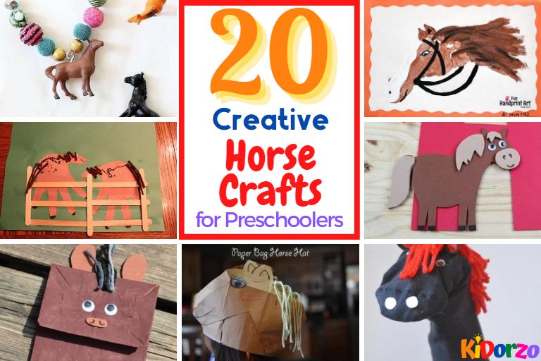 20 Creative Horse Crafts For Preschoolers