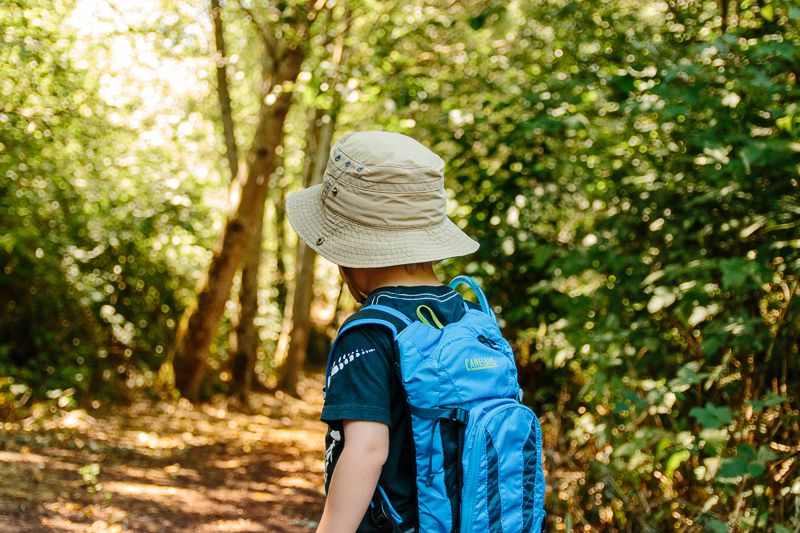 Balancing Activities for Toddlers - Hiking