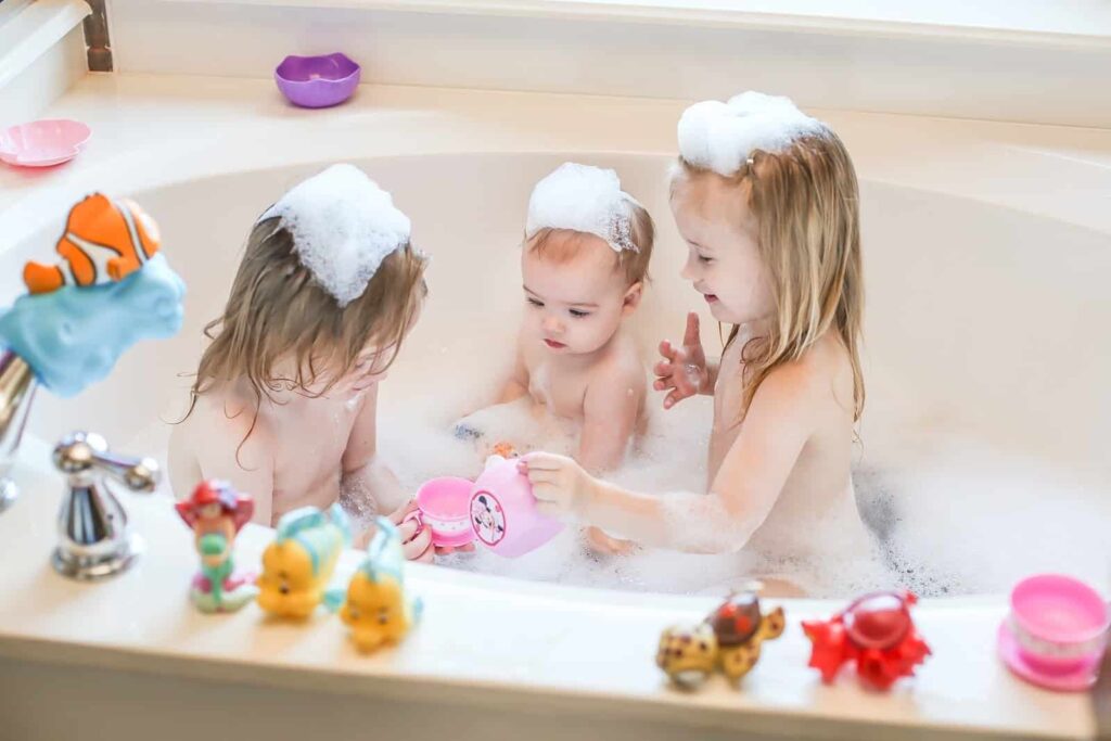 Bubbles Activities for Toddlers - Bubble Bath