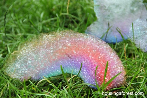 Bubbles Activities For Toddlers - Rainbow Bubble Snakes