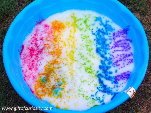 Bubbles Activities For Toddlers - Rainbow Bubbles