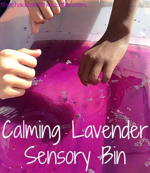Emotion Activities for Toddlers - Calming Sensory Bins