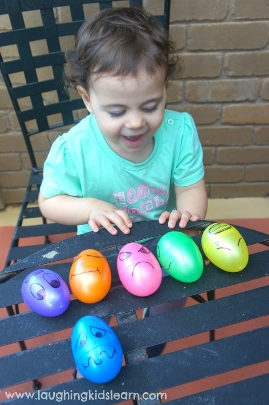 Emotion Activities For Toddlers - Emotion Eggs