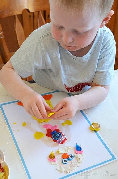 Emotion Activities For Toddlers - People Playdough Mats