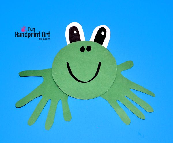 Frog Crafts For Toddlers - Easy To Make Recycled Cd Frog
