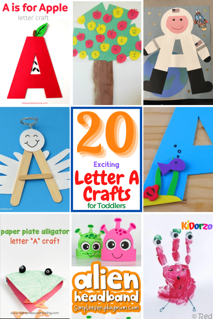 20 Exciting Letter A Crafts For Toddlers To Spark Creativity