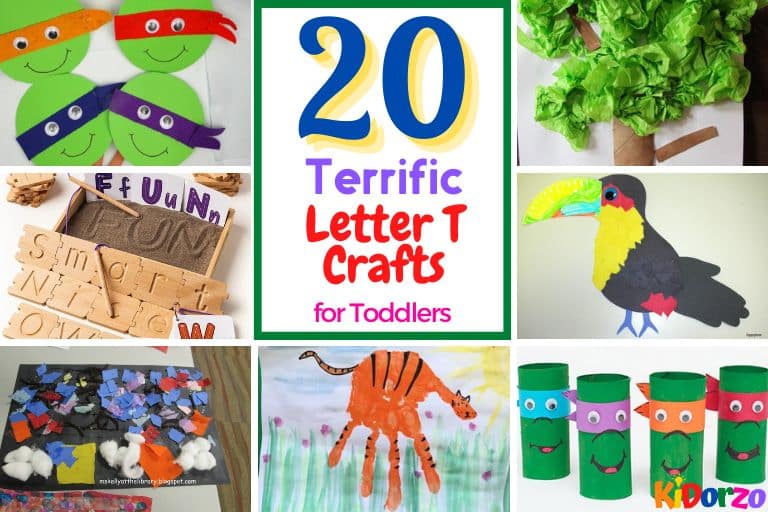 Terrific Letter T Crafts For Toddlers – 20 Creative Ideas!