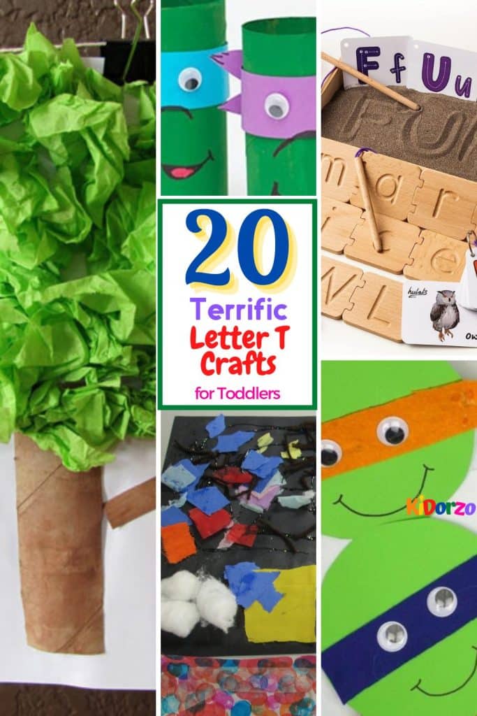 20 Terrific Letter T Crafts For Toddlers