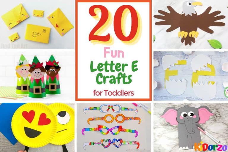 20 Fun And Engaging Letter E Crafts For Toddlers