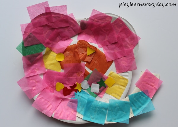 Letter E Crafts For Toddlers - Elmer The Elephant Paper Plate Craft