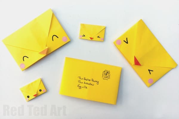 letter-e-crafts-for-toddlers-envelope-origami-chick