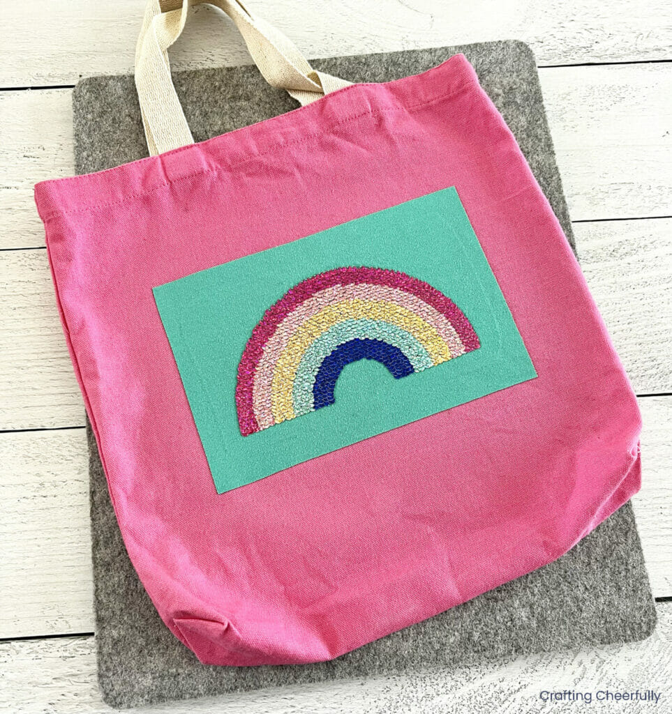 Letter U Crafts for Toddlers - Upcycled T-Shirt Tote Bag