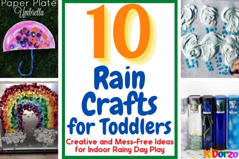 Rain Crafts For Toddlers: 10 Creative And Mess-Free Ideas For Indoor Rainy Day Play