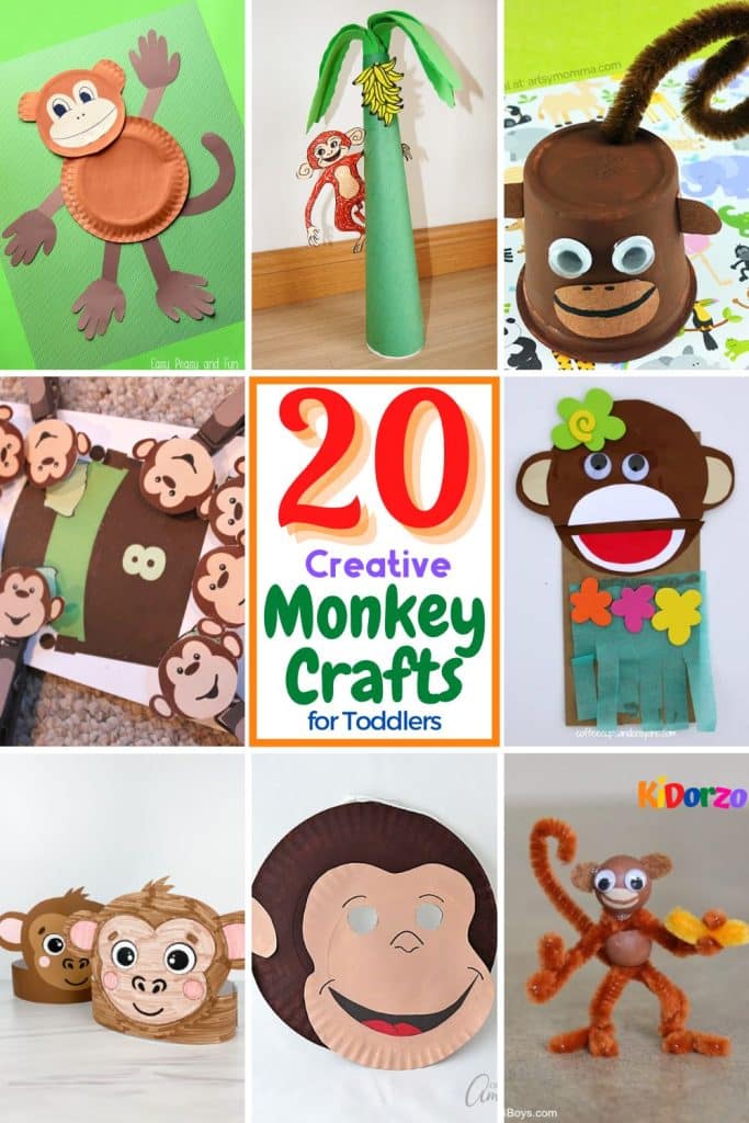 Unleash Creativity With 20 Monkey Crafts For Toddlers: A Fun Guide