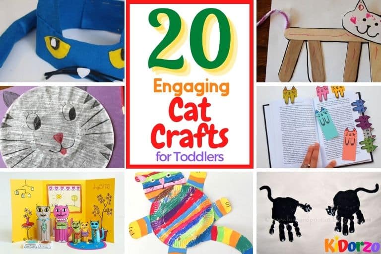 20 Engaging Cat Crafts For Toddlers: Create Feline-Inspired Fun